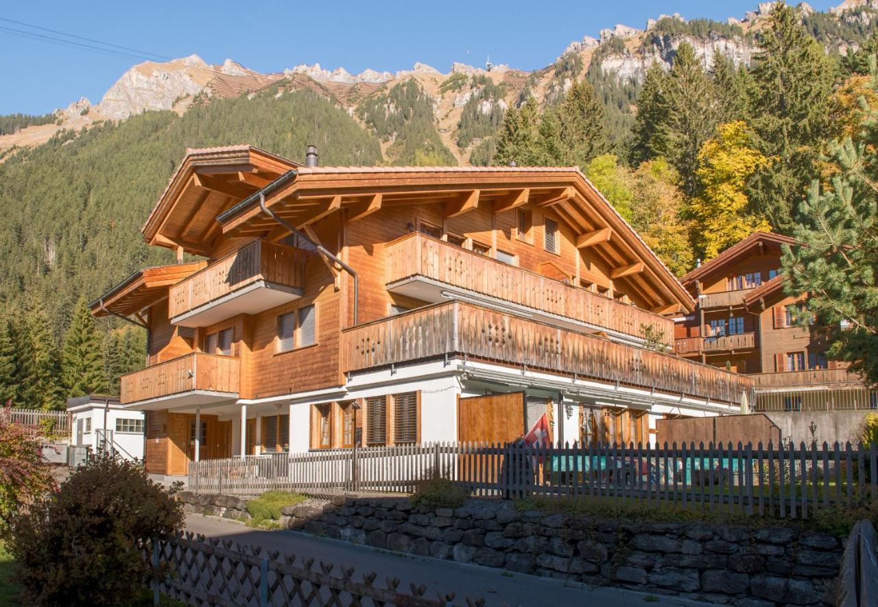 Les Residences Waldbort Венген Экстерьер фото