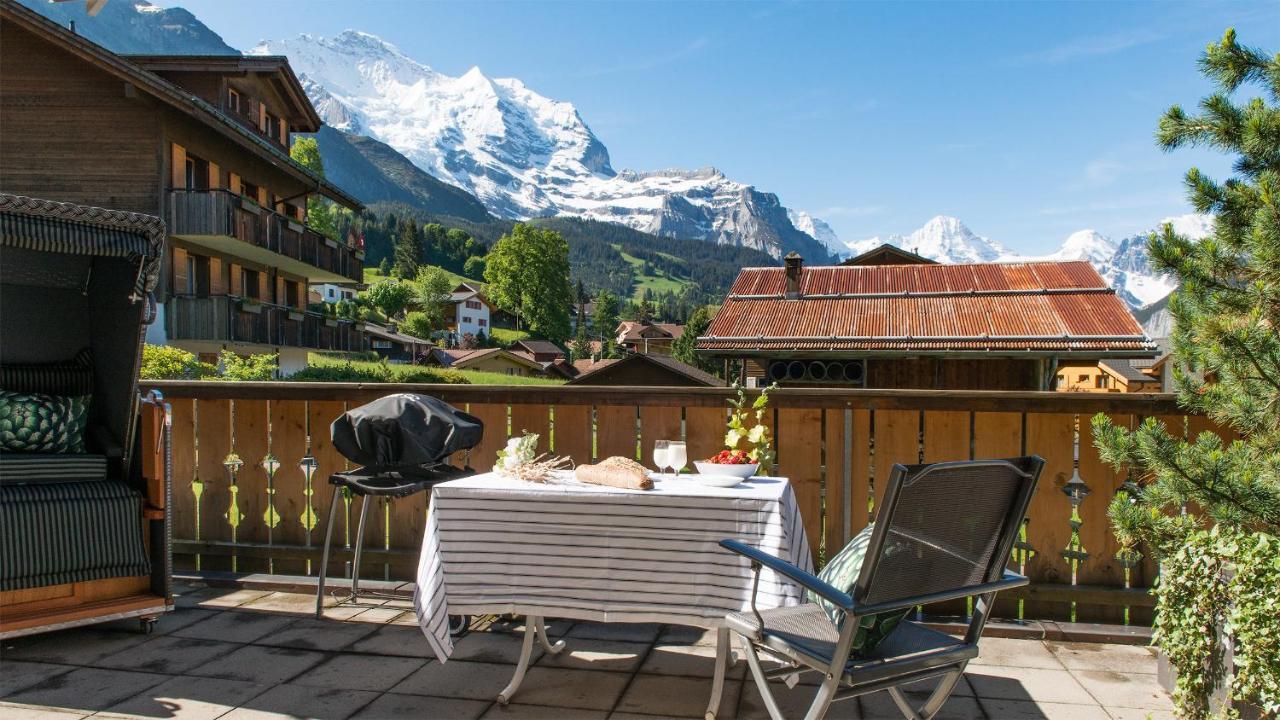 Les Residences Waldbort Венген Экстерьер фото